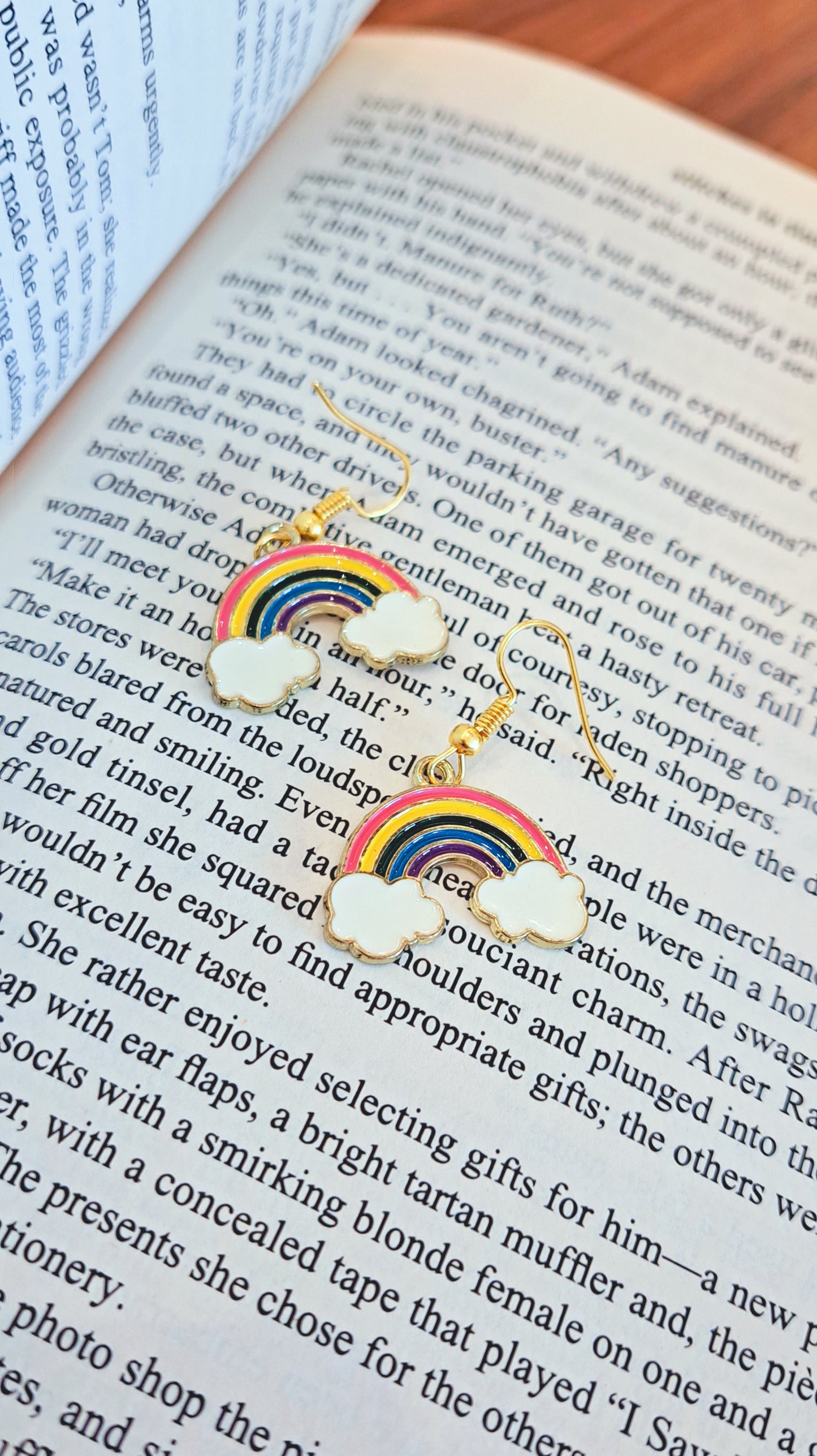 Rainbow earrings