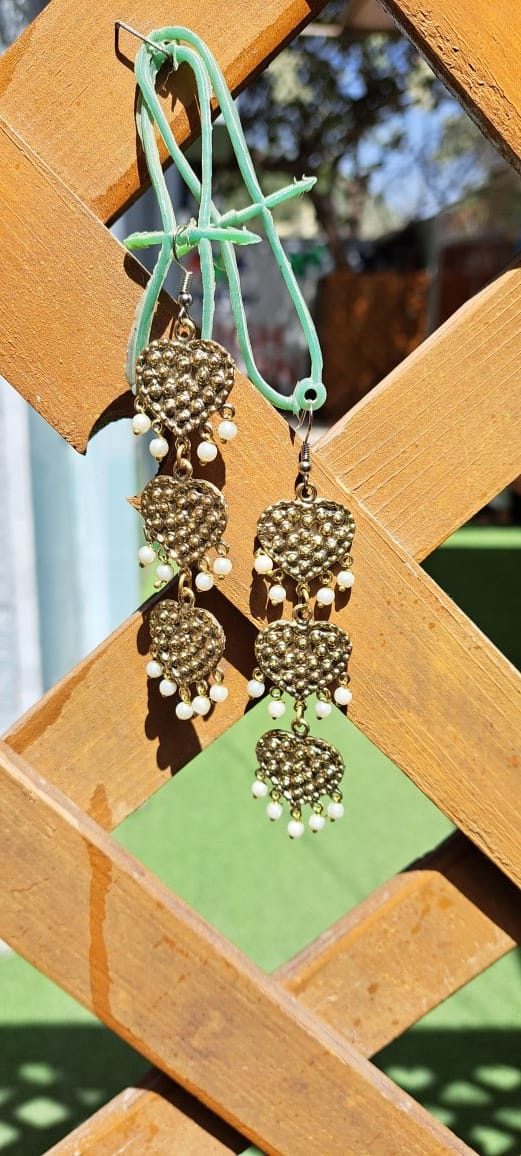 Beaded Tassel Earrings