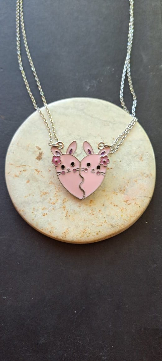 Bunny Friendship Necklace