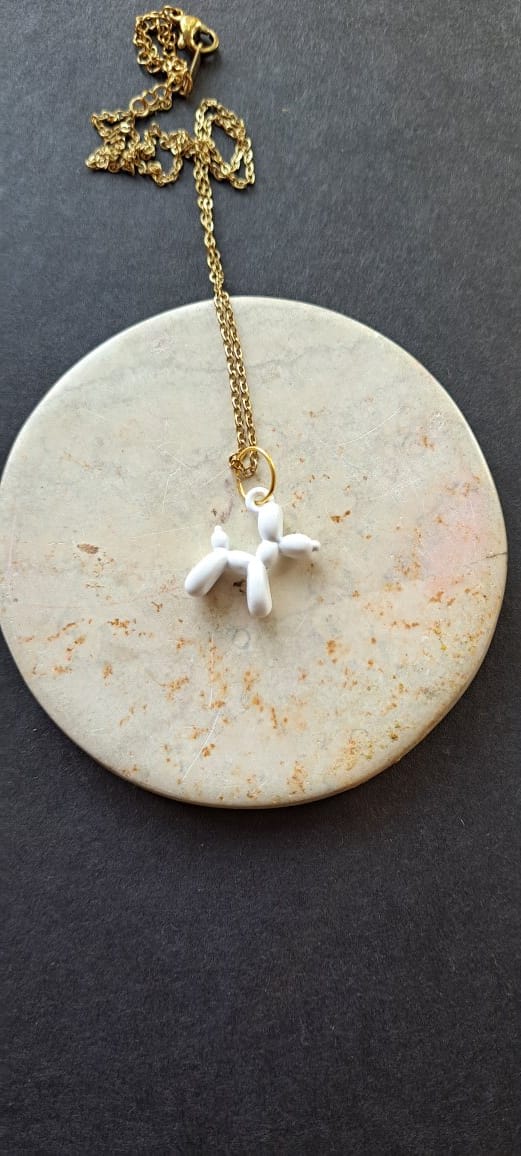 Dog Balloon Necklace