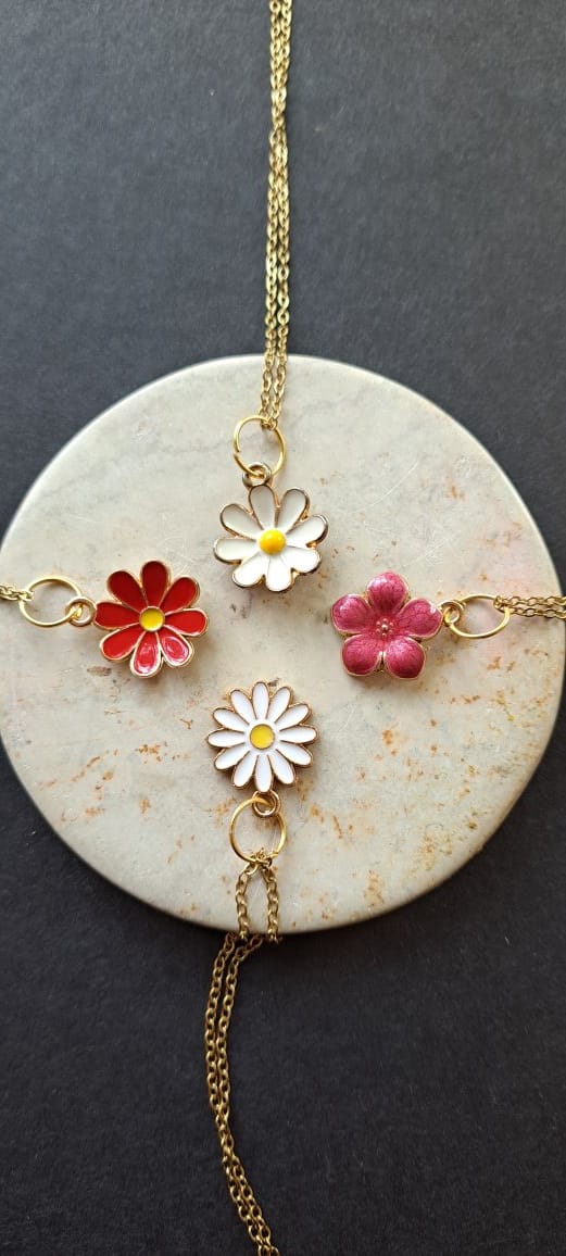 Floral Bracelet Set
