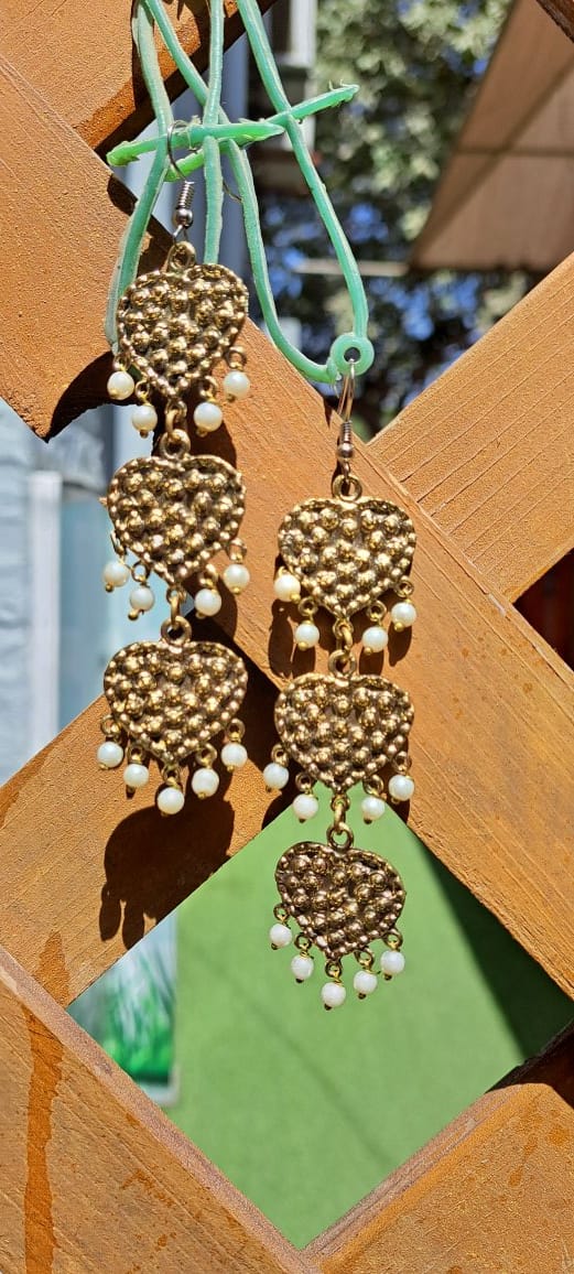 Gold Dangle Earrings