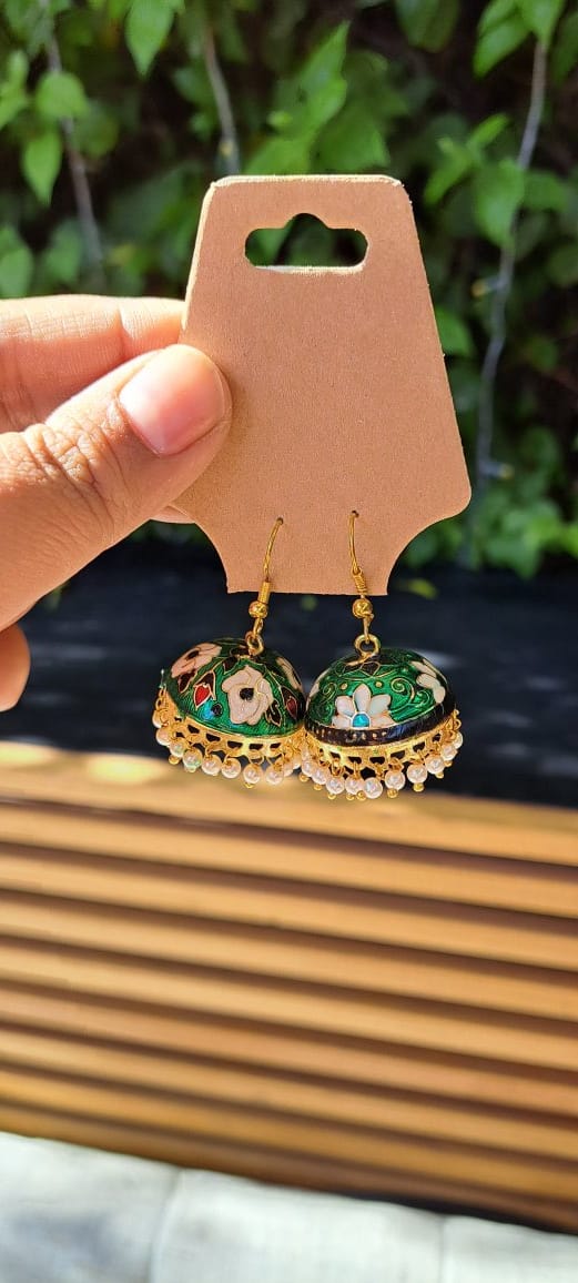 Tanjore Earrings