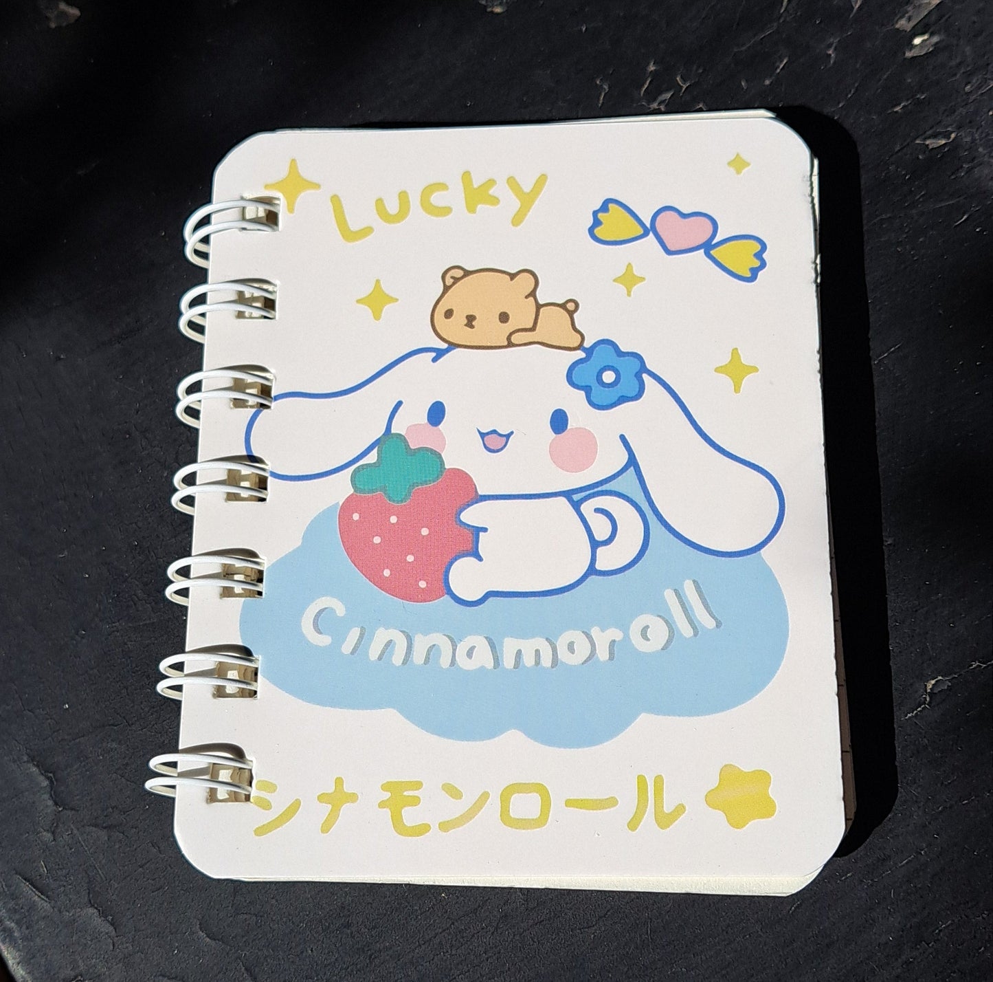 Cinnamon roll notebook